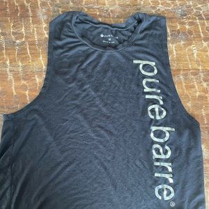 PURE BARRE LOT 8 TANKS MEDIUM